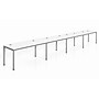 Boss Office Products Simple System 60"W Desk, White, 4/Set (SGSD009-201-WT)~#|#~8A12A618-BC3A-410C-B2886B871F546926_sc7