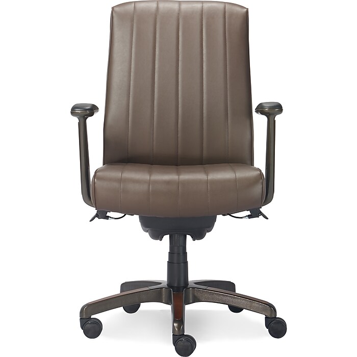 La-Z-Boy Bennett Ergonomic Bonded Leather Swivel Executive Chair