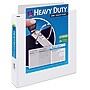 Avery Extra-Wide Heavy Duty 1 1/2" 3-Ring View Binders, D-Ring, White (01319)~#|#~8A199EDD-B10B-4901-9E0E00A49941EF78_sc7