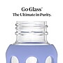 Lifefactory 9 oz. Glass Baby Bottle with Silicone Sleeve, Stage 2 Nipple, Stopper & Cap, Blueberry (LF110020C4)~#|#~8A20C779-D8A5-45DC-9E4D31EB447B0CC9_sc7