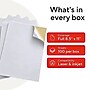 Staples Shipping Labels, 8.5" x 11" Full‑Sheet Labels, White, Laser & Inkjet Compatible, Jam‑Free Adhesive Sheets, 100/Box~#|#~8A25129A-034E-4C5F-8381A648AC42EB8B_sc7
