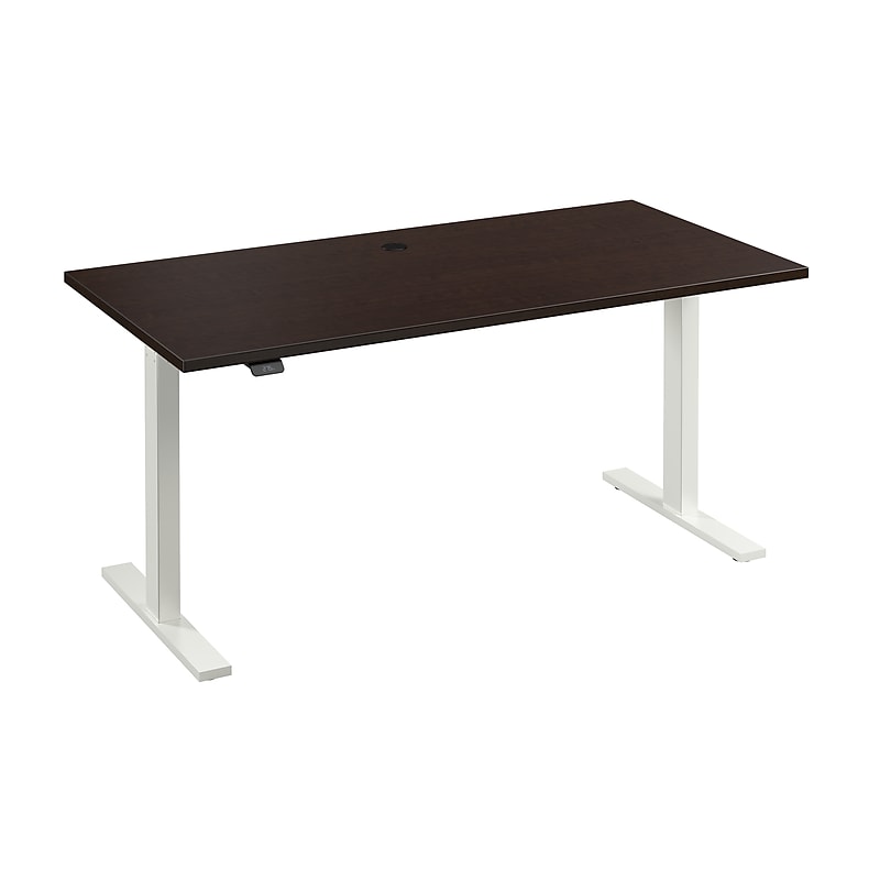 Bush Business Furniture Move 60 Series 60"W Electric Adjustable Standing Desk, Mocha Cherry (M6S6030MRWK) image 1