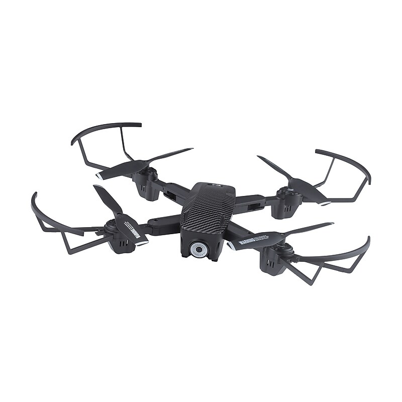 Vivitar Skyhawk Foldable Video GPS Drone, Black (DRC442-BLK) image 1