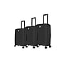 TUCCI Beau Monde Infallible Hardside Spinner Carry-On Luggage Set, TSA Checkpoint Friendly, Black, 3/Set (BM0013-03-BLK)~#|#~8A31FCA1-F699-479D-911D4321D7CB48EE_sc7
