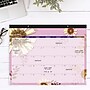 2026 AT-A-GLANCE Paper Flowers 21.75" x 17" Monthly Desk Pad Calendar, Pink/Brown (5035-26)~#|#~8A3A0EDC-706F-4F7D-90B204D93E5B8DAE_sc7