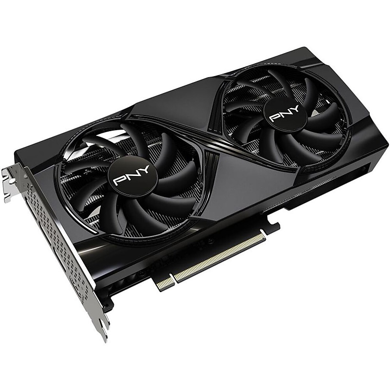 PNY GeForce RTX 5060 Ti PCI Express 5.0 GDDR7 Gaming Graphics Card, 2.28 GHz Core, 1750 MHz, Black (VCG5060T8DFXPB1) image 1