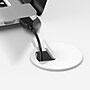Bush Business Furniture Hustle 60W x 30D L Shaped Computer Desk with Metal Legs, White (HUS003WH)~#|#~8A3F3B7B-0E08-473B-AC40D5EC18DC17CE_sc7