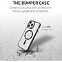 PEEL MagSafe Bumper Phone Case for iPhone 16 Pro Max, Shock Absorbing, Black (i16_PMX_BMP_BLK)~#|#~8A47AFEB-9DC2-4092-A7CC61244CB900CB_sc7