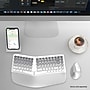 SaharaCase Split Ergonomic Wireless Keyboard and Mouse Combo, White (KB27)~#|#~8A4F62CC-11AC-4FA6-AFF9C5778B87B1DC_sc7
