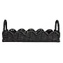 Household Essentials Woven Storage Wicker Basket with Handles, Black (HE1197)~#|#~8A500B0B-C2F9-45AD-98C1CE7EC129BAE4_sc7