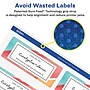 Avery Laser/Inkjet Rectangle Glossy Labels, 2" x 3", Clear, 80 Labels/Pack (94237)~#|#~8A521062-9FD4-4BBE-BB166C821EFF0986_sc7