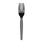 Dixie Individually Wrapped Polystyrene Fork, Medium-Weight, Black, 1000/Carton (FM53C7)~#|#~8A54A38E-AF1A-494B-B1EC504955024B48_sc7