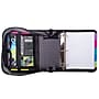 Case It King Sized Zip Tab 4" 3-Ring Zipper Binders, D-Ring, Red (D-186 RED)~#|#~8A5614BF-69F1-4729-BC56951988B28602_sc7