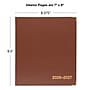 2026-2027 Excello Brands 7" x 9" Academic Year Executive Monthly Planner, Monthly, 12 Month, Brown~#|#~8A56512E-1700-48C8-A2E5A2F07546009B_sc7