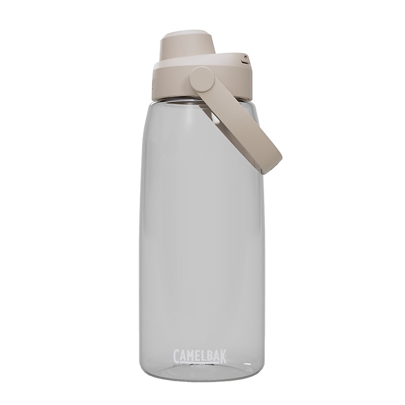 CamelBak Thrive Chug Plastic Water Bottle, 32 oz., Clear (2925101001) image 1