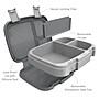 Bentgo Fresh Bento Box, 4-Compartment, Gray, 39.2 oz. (BGOFR-2Y)~#|#~8A5BC12D-9376-448A-BE832A609E177594_sc7