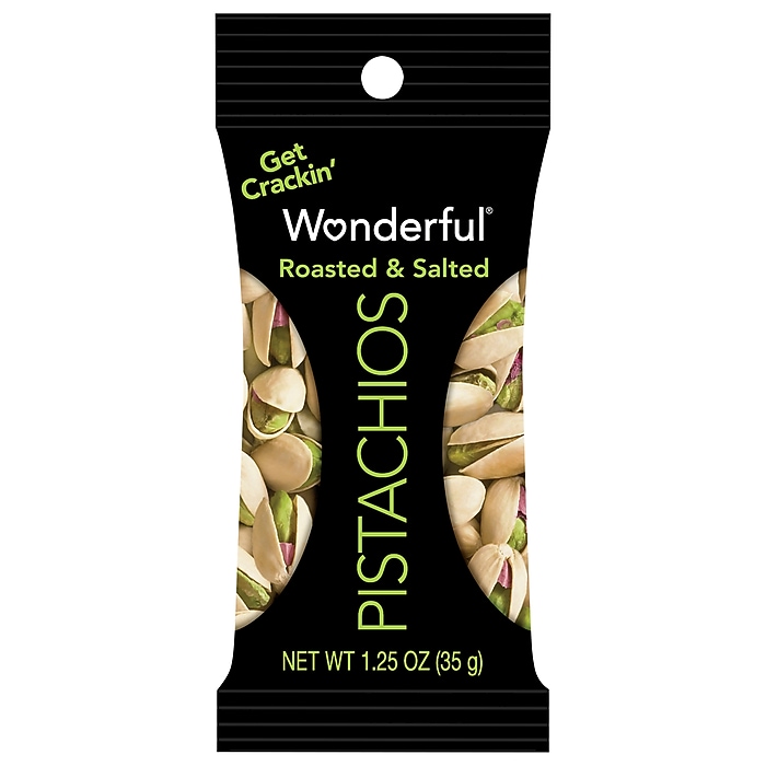 4183 pistàcchio 920mm×560mm Wonderful Pistachios Roasted & Salted, In Shell, 1.25 oz