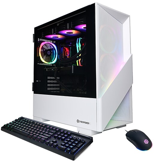 CyberPowerPC Gaming Desktop Computer, AMD Ryzen 7 7800X3D, GeForce