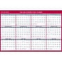 2025-2026 AT-A-GLANCE 48" x 32" Academic Yearly Wet-Erase Wall Calendar, Reversible, White/Red (PM36AP-28-26)~#|#~8A66865A-F8C8-4DDF-B20DB6AB13AD336B_sc7