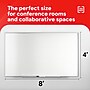 TRU RED™ Melamine Dry Erase Board, Gray Frame, 8' x 4' (TR59351)~#|#~8A6879AD-8537-4F47-802E056A6596529A_sc7
