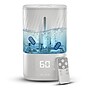 MIKO Myst Ultrasonic Cool & Warm Mist Tabletop Humidifier, 1.5-Gallon, For Rooms 600 sq. ft., White (MAH-01W)~#|#~8A6B1A74-C8D2-4B3D-9E4C1AF0633CC265_sc7