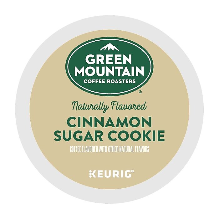 Green Mountain Cinnamon Sugar Cookie Caffeinated Hot Coffee Keurig