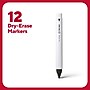 TRU RED™ Pen Dry Erase Markers, Fine Tip, Assorted, 12/pack (TR61455)~#|#~8A6E822B-3B44-4007-9715C8AD28C101F4_sc7