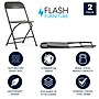 Flash Furniture HERCULES Series Plastic Banquet/Reception Chair, Black, 2/Pack (2LEL3BLACK)~#|#~8A6ED382-4FF7-42E1-9D487285E5396FD3_sc7