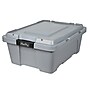 Hefty MAX Pro 48 Quart Storage Tote Gray, 6/Pack (7169HFTCOM52252)~#|#~8A70D3DA-5673-4144-900B2B436CF84CBF_sc7
