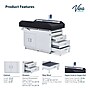 Viva Comfort Grande PU Leather Pediatric Exam Treatment Digital Scale Table, 500 lb. Capacity, Black (996-09-PSBBLKMK)~#|#~8A715262-8290-4761-868DC401E67C42F9_sc7