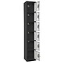 AdirOffice 72" 6-Tier Black and White Storage Locker, 4/Pack (ADI629-206-B-W-PKG-4)~#|#~8A7F6CBA-346F-47B4-9A03FBEF46338B30_sc7