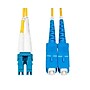 StarTech 3m (9.8ft) LC to SC (UPC) Duplex OS2 Single Mode Fiber Optic Cable, 9/125, Yellow (SMLCSC-OS2-3M)~#|#~8A8837C7-EC92-440B-BC5DAE818DD823ED_sc7