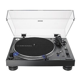 Audio-Technica Fully Manual Direct Drive Turntable (AT-LP140XP-BK)