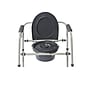 Medline Knockdown Bedside Commode, Fixed Arms, Back Bar, Steel Frame, 350 lb. Capacity (MDS89664KDMBG)~#|#~8A933A20-F1C7-4AC5-96A81DF7EF5C70EB_sc7