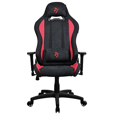 Arozzi Torretta Supersoft Microfiber Ergonomic Racing Gaming Chair, Black/Red (TORRETTA-SPSF-RED) Sansujyuku sansujyuku.com