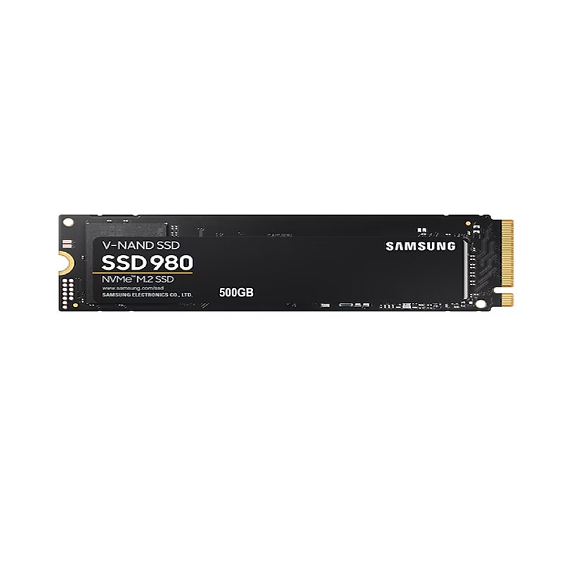 Samsung 980 500GB M.2 2280 PCIe 3.0 x4 NVMe Solid State Drive, V-NAND 3-bit MLC (MZ-V8V500E) image 1