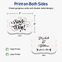 Avery Flourished Edge Invitation Cards , 5" x 7", Matte White, 20/Pack (19479399754)~#|#~8A9955E3-4E16-4538-A07623BDD2C3D79B_sc7