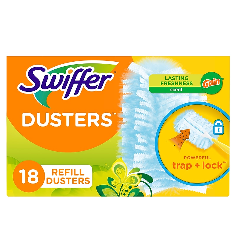 Swiffer Heavy Duty Duster Refills, Gain Scent, Blue, 18 Dusters/Box (99058) image 1