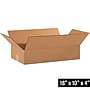 18" x 10" x 4" Shipping Boxes, 32 ECT, Brown, 25/Bundle (18104)~#|#~8AA9AAE2-66BB-4EC9-921EC74D0DEF1540_sc7