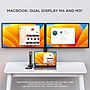 Satechi MultiMedia Pro Thunderbolt 4 Universal Docking Station, Space Gray (ST-DT4PMM-US)~#|#~8AAC7F8E-5EF7-4993-BA1349C93B1C7FEA_sc7