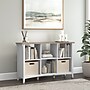 Bush Home Salinas 6 Cube Organizer, Shiplap Gray/Pure White (SAB148G2W-03)~#|#~8AAE0214-BE48-49E5-A7BFDA8A710CEF8C_sc7