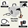 Hose Reel Pro Heavy Duty Retractable Garden Hose Reel, 1/2" x 50', White (GHR-1/2-WH-50)~#|#~8AAE2C4B-8E4D-4DD7-B9BEFD6C8AFBE7FA_sc7