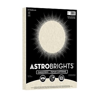 Astrobrights 65 lb. Cardstock Paper, 8.5