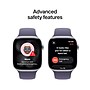 Apple Watch Series 11 GPS Smartwatch, 46mm, Silver Aluminum Case with Purple Fog Sport Band, Small/Medium (MEV94LW/A)~#|#~8AB24209-F362-46ED-85E86F38932BB3DF_sc7