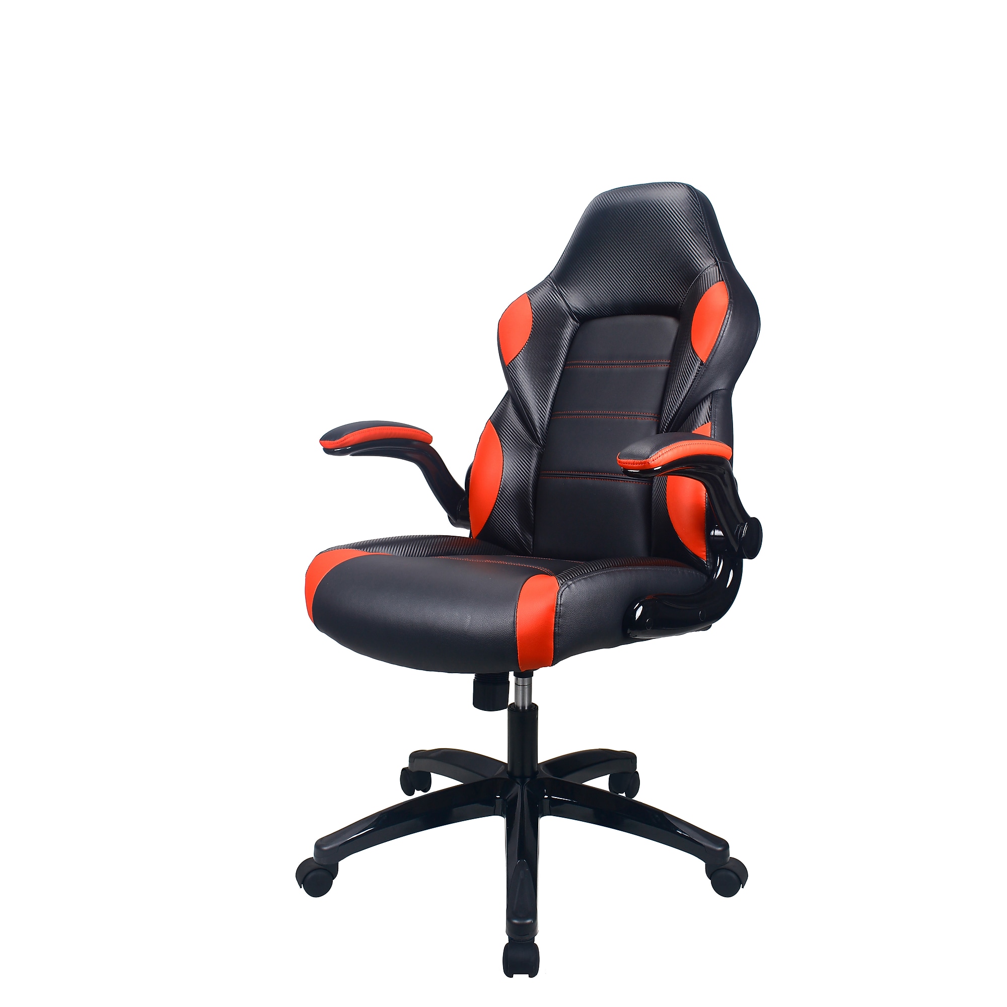 Raynor Group Playr Polyurethane Gaming Chair, Black/Red (G-GAMEBSC-RED) Sansujyuku sansujyuku.com