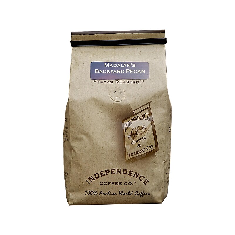 Independence Coffee Co. Madalyn's Backyard Pecan Whole-Bean Coffee, 24 Oz. (MBP.WB-96 ozcs) image 1