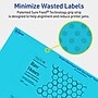 Avery Printable Rectangle Multipurpose Labels, 2.5" x 5", Bright Blue, 120/Pack (94246)~#|#~8AB91BAF-9B59-4B86-B56BD2774BD6BC0D_sc7