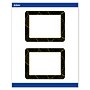 Avery Black and Gold Pattern Matte Blank Card, White, 20/Pack (S00-ETT)~#|#~8ABE8CE0-B822-4A20-96F3170295B328F4_sc7