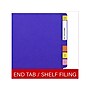 Medical Arts Press Heavy-Duty End Tab File Folder, Straight Cut, Letter-Size, Purple, 40/Box (S-09458-PRP)~#|#~8AC35B98-CDC4-4713-82D172D92153338A_sc7