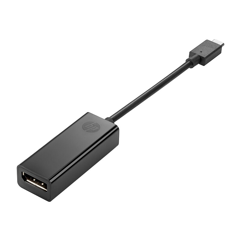 HP USB-C to DisplayPort Adapter, Male to Female (N9K78AA#ABA) image 1